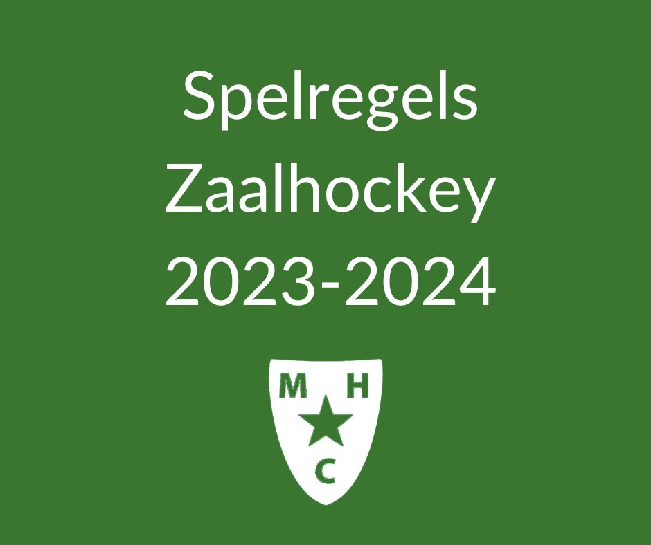 Spelregels Zaalhockey 2023-2024 Nieuws afbeelding