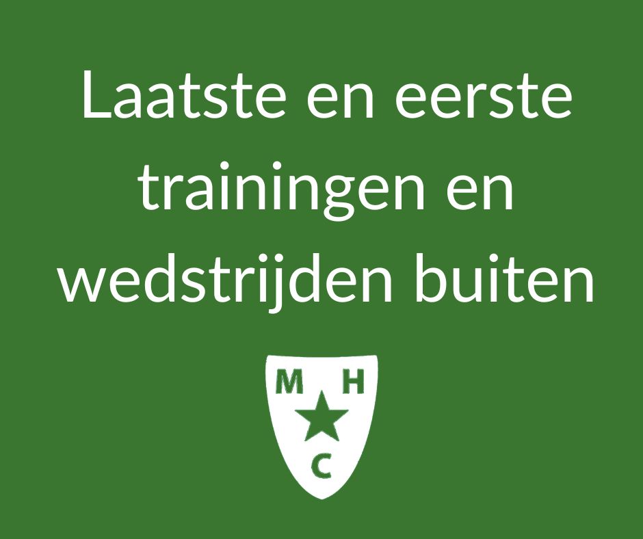 Laatste veldtrainingen 2023 en start veldtrainingen 2024 Nieuws afbeelding