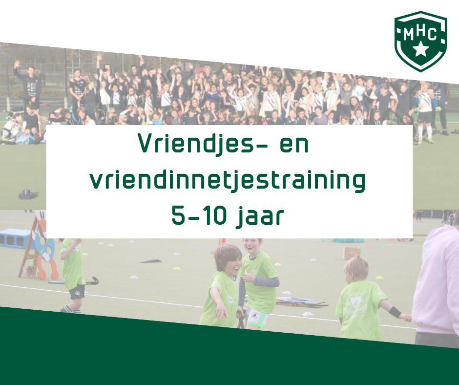 Vriendjes- en vriendinnetjestraining oktober Nieuws afbeelding